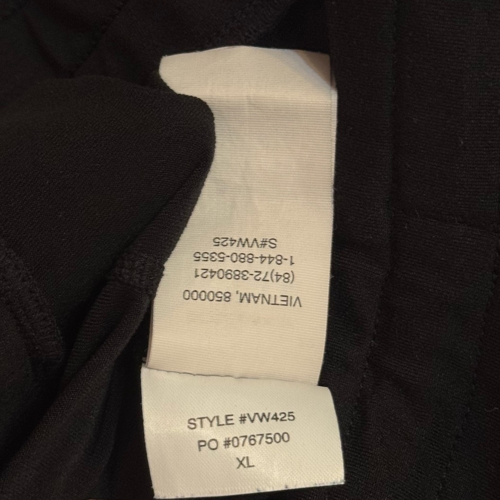 Vuori Halo Essential Wideleg Pant Black XL - Picture 6 of 14